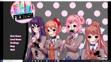 Ddlc Fiendish Menu Tell Me Some Things That You Would Like Me To