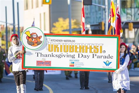 Kitchener Waterloo Oktoberfest Thanksgiving Day Parade Puritan Town