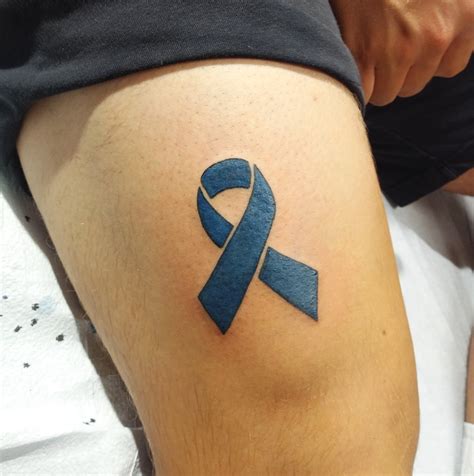 Colon Cancer Ribbon Tattoo Designs Camerawallartphotography