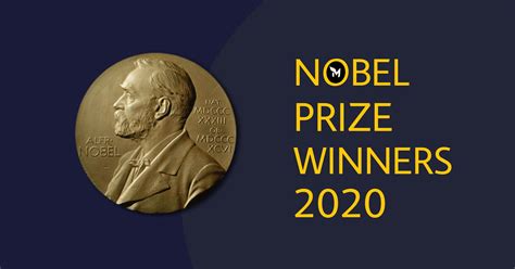 2020 Nobel Prize Winners List By Category Milestone Psc