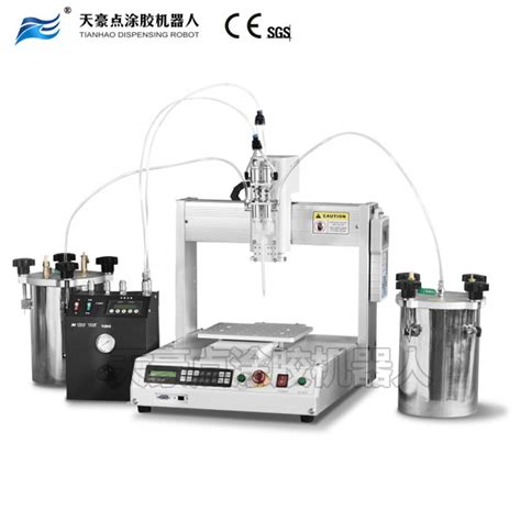 Two Component Epoxy Resin Ab Glue Dispensing Robot Th 2004d 2004ab1