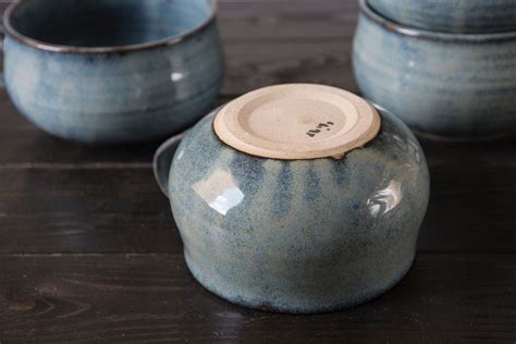Ceramic Soup Bowl With A Handle Soup Mug Etsy