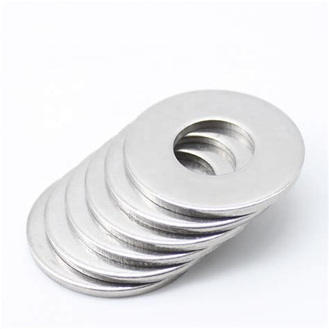 High Quality Din125 Stainless Steel 304 316 Thin Flat Washer Metal Flat
