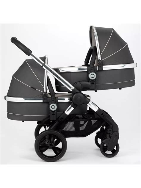 Icandy Peach Blossom Twin Pushchair Truffle 2 At John Lewis And Partners