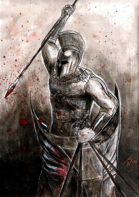 Spartan Warrior Drawing At Getdrawings Free Download