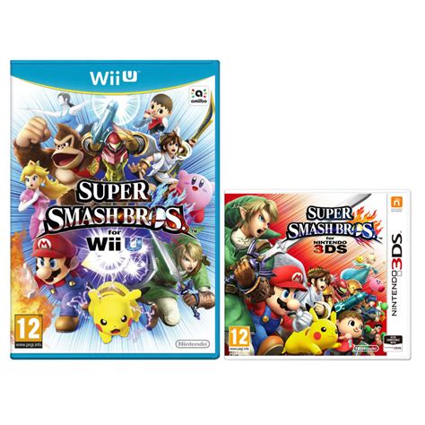 Super Smash Bros For Wii U And Nintendo 3ds Games Zavvi Uk
