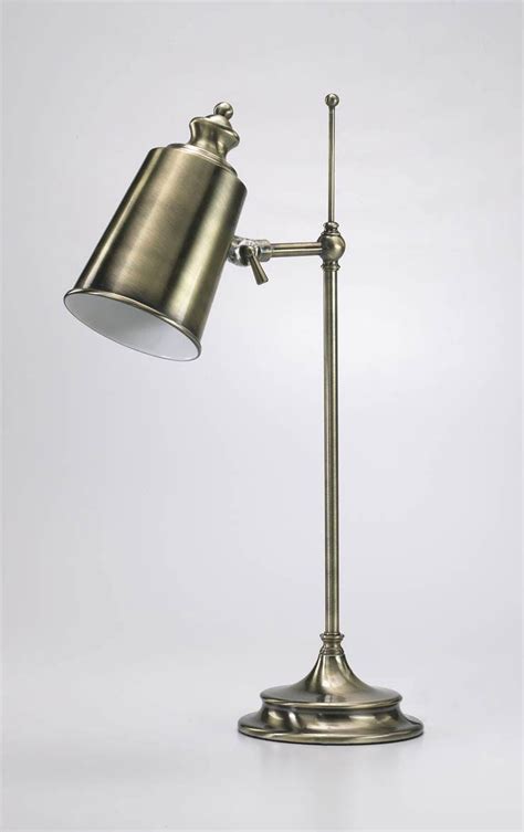 Task Lamp On Built In Desk Brass Lamp Lamp Decor Table Lamp
