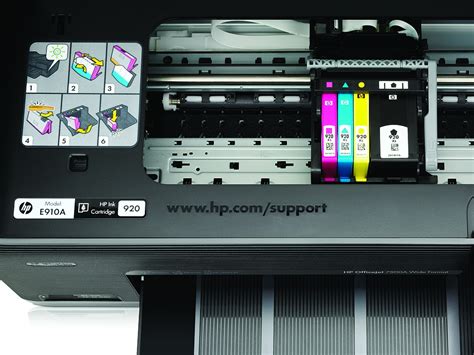 Hp Officejet 7500a Wide Format E All In One Printer C9309a Мастилоструйни МФУ Computer Store