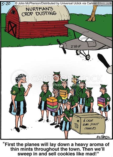Girl Scout Cartoon