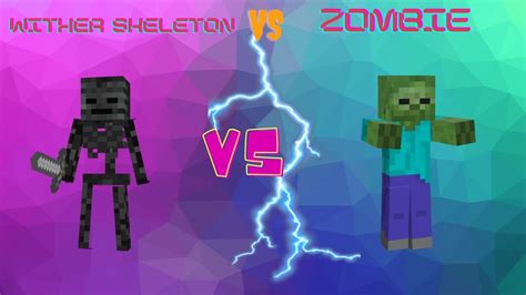 Wither Skeleton Vs Zombie Minecraft Dance Battle Youtube