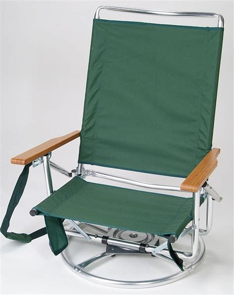 Aluminum Folding Swivel Beach Chair Sbc