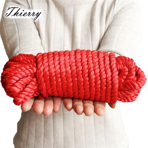 Thierry 5m 10m Premium Silky Japanese Bondage Rope Fetish Free