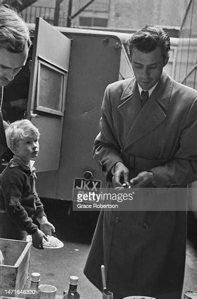 English Actor Dirk Bogarde And Scottish Child Actor Jon Whiteley