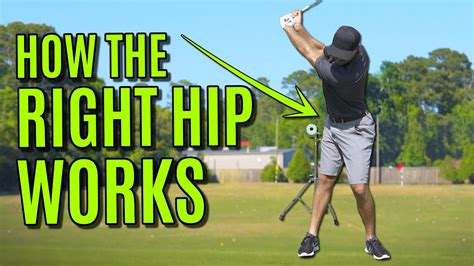 How The Right Hip Works In The Golf Swing Youtube