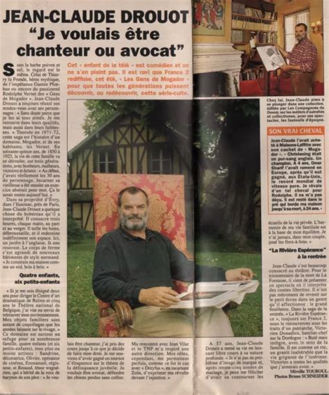 Coupure De Presse Clipping Jean Claude Drouot Page Eur Picclick Fr