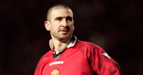 Eric Cantona Celebrates Scoring Manchester United Fifth Goal Against