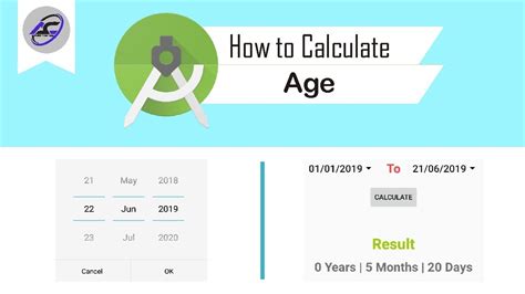 How To Calculate Age In Android Studio Calculateage Android Coding