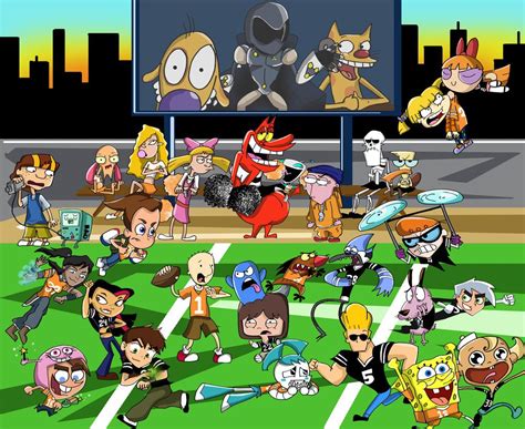 Nickelodeon Vs Cartoon Network Cartoon Cartoon