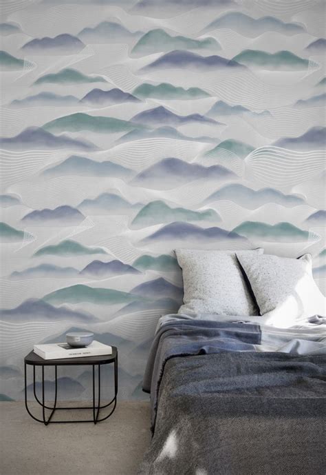 New Chinese Style Mountain Personalized Wallpaper Mural