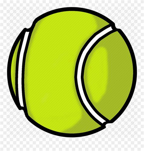 Comptable Traverser Circuit Clipart Tennis Ball Png Compte Figure Heureux
