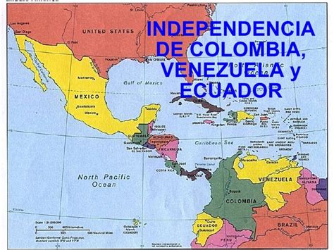 Indep Colombia Venezuela Y Ecuador