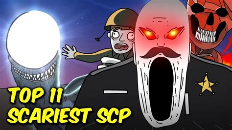 Top 11 Scariest Scp Monsters That Will Find You Scp Animation Youtube