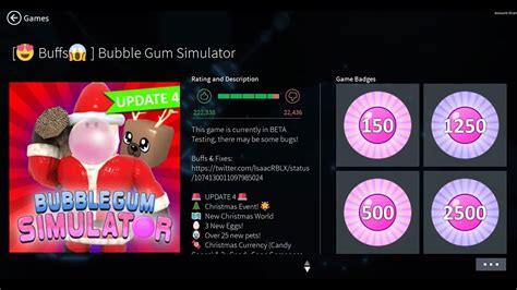 Roblox On Xbox Christmas Bubble Gum Simulator Youtube