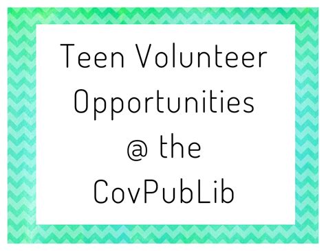 Volunteer Ideas For Teens Examples And Forms