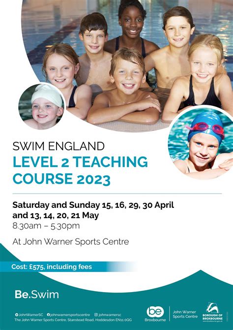 Swimming Courses And Qualifications • Bebroxbourne