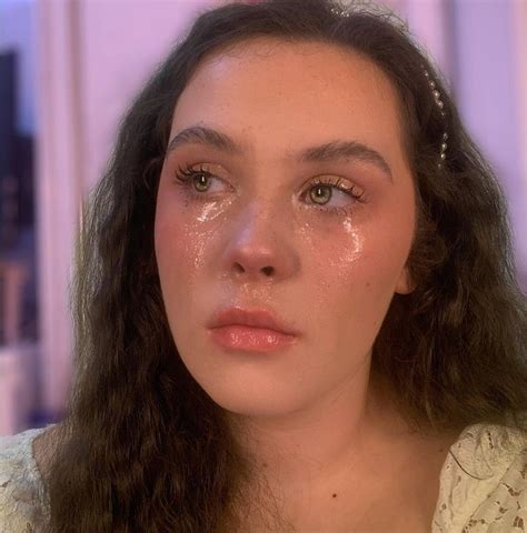 ‘crying make up is the latest tiktok trend how to get the look that suggests you ve been