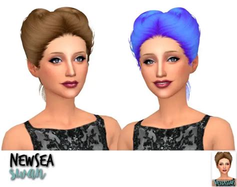 Jennisims Downloads Sims 4 Newsea Emma Swan Hair Retexture Vrogue