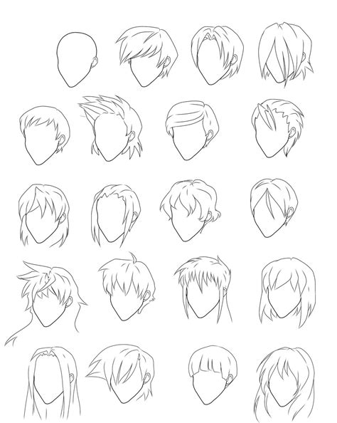 Boy Hairstyles Drawing at GetDrawings | Free download