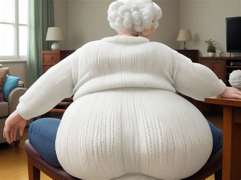 Ai Complete Image White Granny Big Booty Wide Hips Knitting