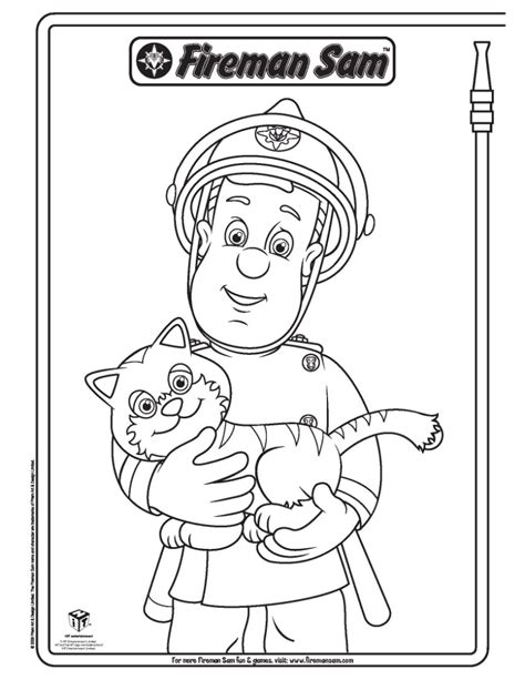 Fireman Sam Coloring Pages To Download And Print For Free
