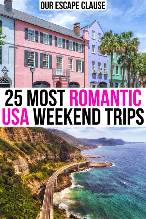 31 Of The Most Romantic Getaways In The Usa Couples Vacation Ideas