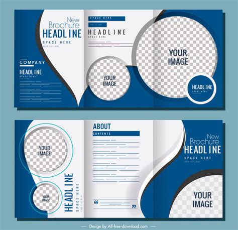 Brochure Ai Vectors Free Download Graphic Art Designs