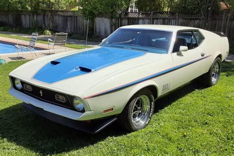 1972 Ford Mustang Mach 1 For Sale On Bat Auctions Sold For 16500 On