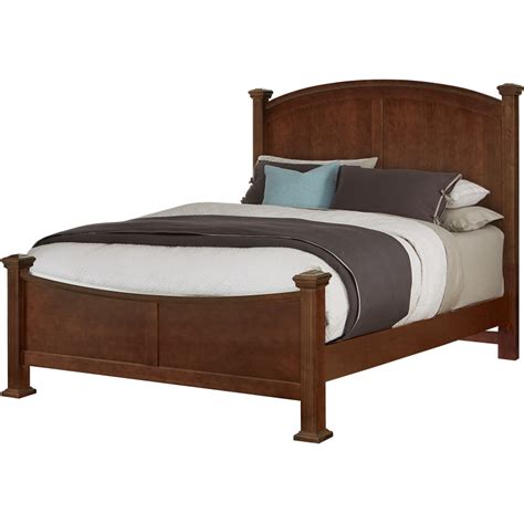Bb Bonanza Cherry Queen Poster Bed Bb By Vaughan Bassett At Wright Furniture