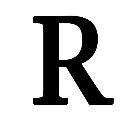 Capital Letter R Clipart White