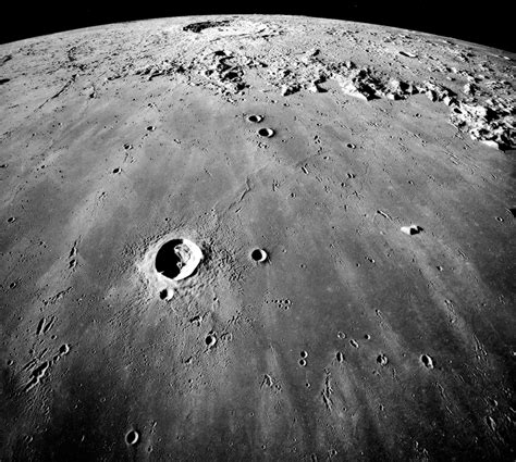 Largest Impact Crater On Moon