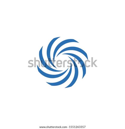 Business Logo Vortex Wave Spiral Icon Stock Vector Royalty Free