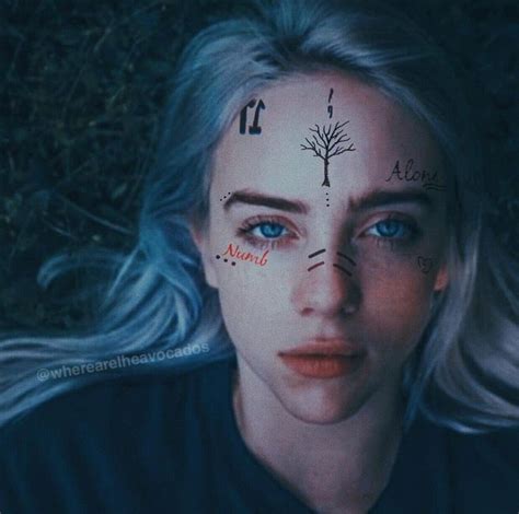 Billie Eilish Anime Drawing Wallpapers Wallpaper Cave