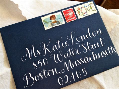 I Sure Would Love To Learn How To Do Thiscalligraphy Envelope