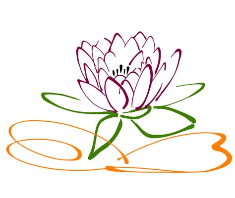 Lotus Flower Graphic Clipart Best