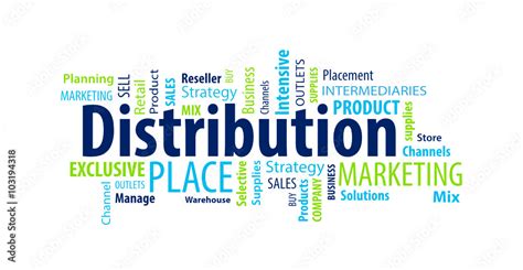 Distribution Stock Vector Adobe Stock