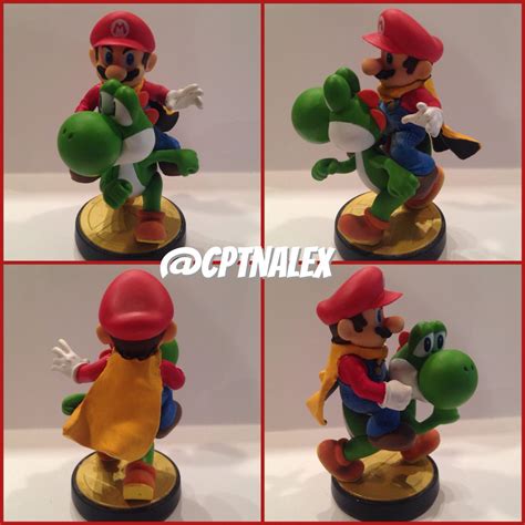 Super Mario Riding Yoshi By Callmecaptainamerica With