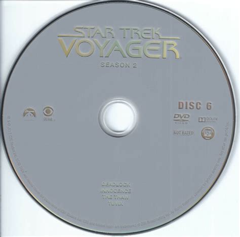 Star Trek Voyager Season 2 Disc 6 Replacement Dvd Disc Ebay