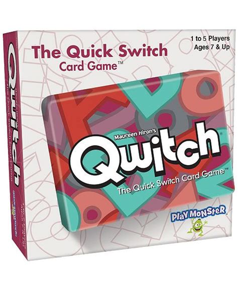 Playmonster Qwitch Card Game And Reviews Kids Macys