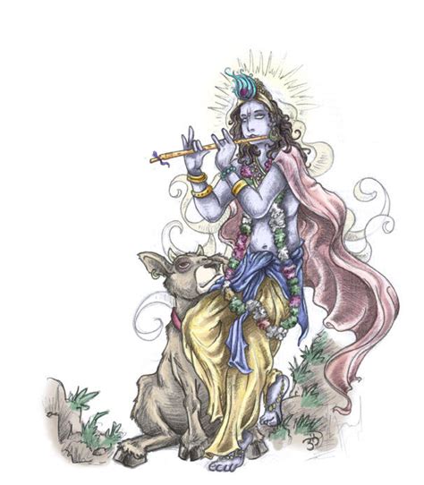 Sri Sri Krishna By Leksbronks On Deviantart