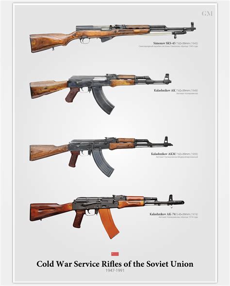 Service Rifles Of The Soviet Union Cold War Era 2728x3400 R